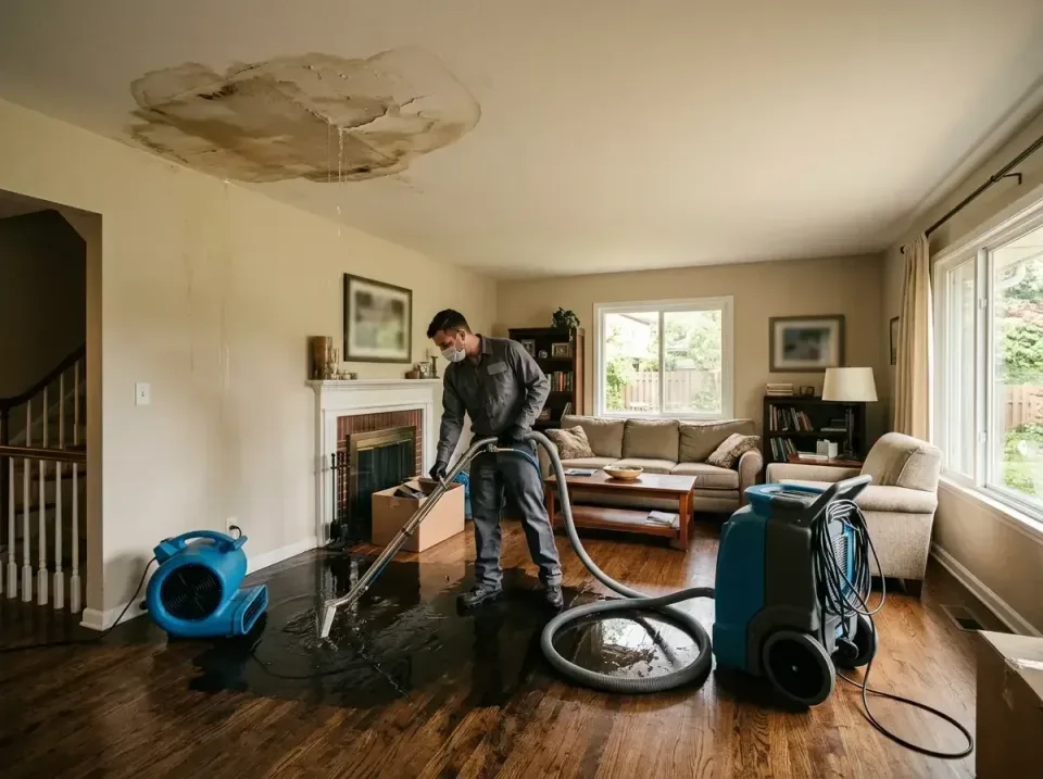 attic-pipe-burst-ceiling-drip-008 — frequently asked questions, Water Damage Restoration & Carpet Care in Yankton, SD
